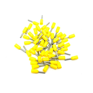 Terminal Aislado Tipo Pin – Amarillo