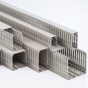 Canaletas ranuradas de PVC